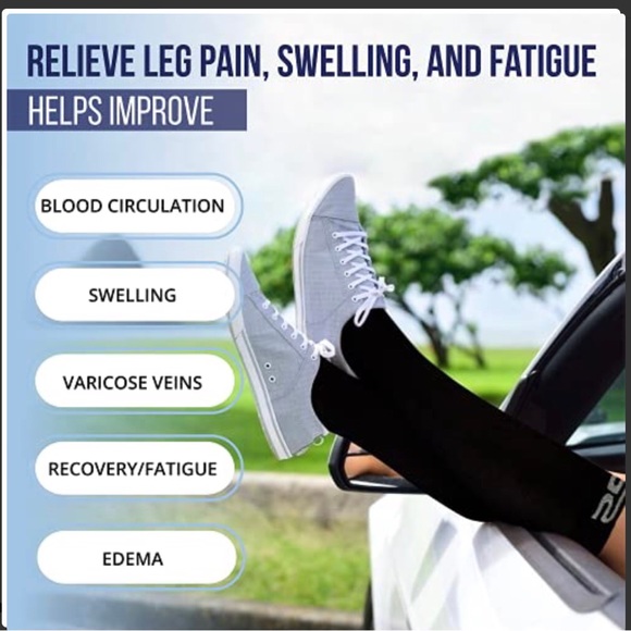 Lite Compression Socks (15-20Mmhg) for Men & Women – Best Socks for All Day Wear - Picture 3 of 7